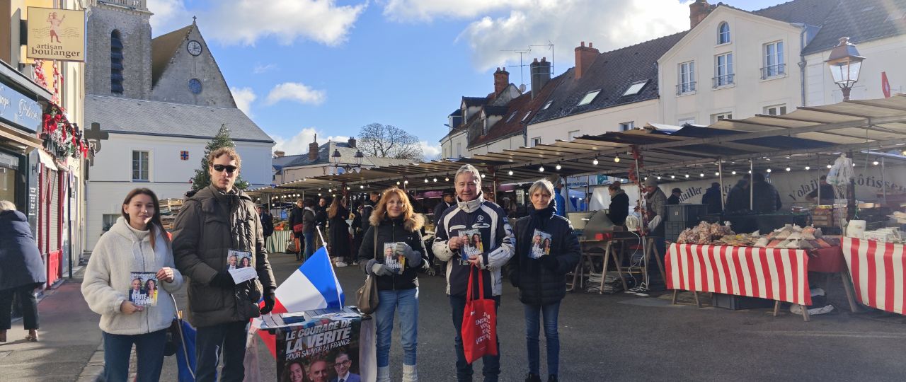 Reconquête! Limours - marché